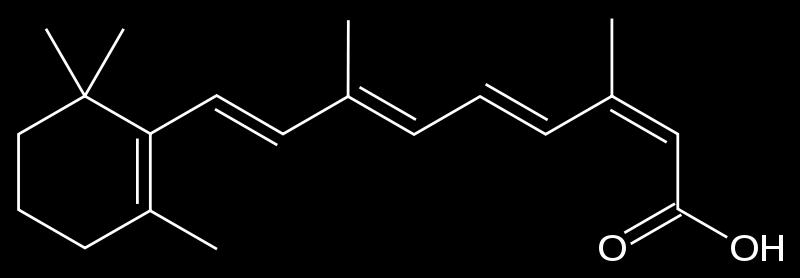 ΡΕΤΙΝΟΕΙΔΗ retinol - ρετινόλη (λιπόφιλη, ασταθής μορφή, προσλαμβάνεται από ζωϊκές τροφές, διακινείται εμπορικά σαν εστέρας) retinal - ρετινάλη, ρετιναλδεΰδη (δραστική μορφή): - ανάγεται αναστρέψιμα