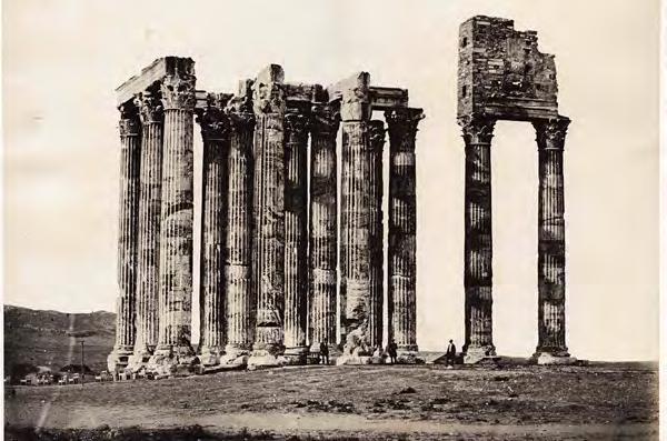 1858 Η Πύλη του Ανδριανού και ο ναός του Ολυμπίου Διός Temple of Olympian