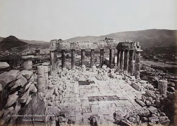 Το εσωτερικό του Παρθενώνα και η πόλη των Αθηνών από ψηλά
