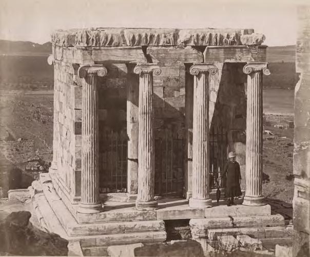 Moraitis 1865 Ο ναός της Απτέρου Νίκης The temple of Nike