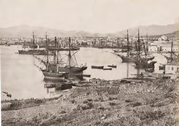 Photographer 1875 Ιστιοφόρα στο λιμάνι του Πειραιά Sailing
