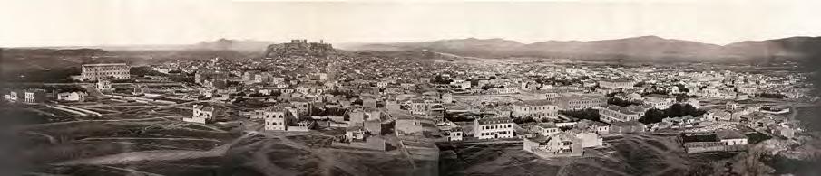 Athens and Lycabettus hill Paul Baron des Granges 1865 (Σύγχρονη αναπαραγωγή σε μεγέθυνση από