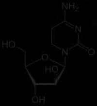 4.3. Κυτοσίνη της αραβινοσίδης Η κυτοσίνη της αραβινοσίδης (Cytosine Arabinoside, ARA-C) χρησιμοποιείται ως αντικαρκινικό φάρμακο στη χημειοθεραπεία της οξείας μυελογενούς λευχαιμίας και του