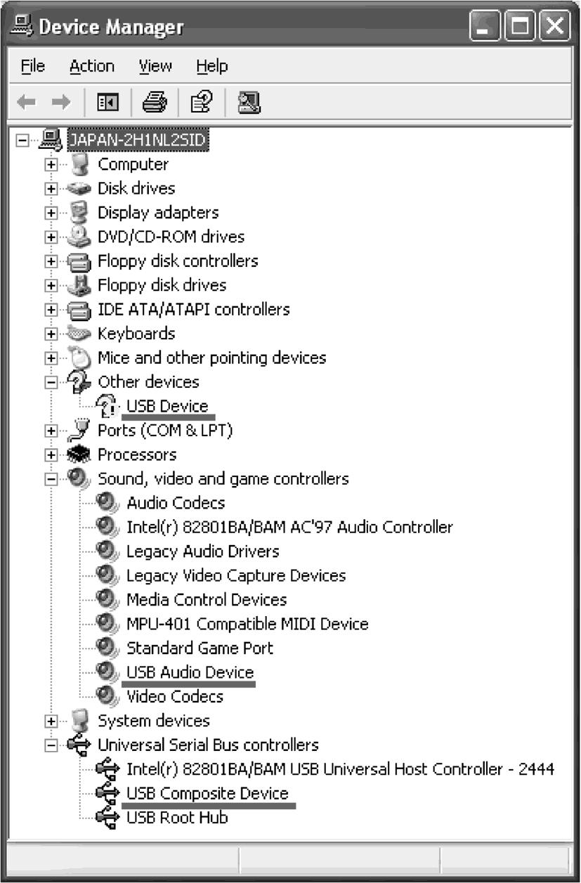 Collegamento della videocamera al computer con