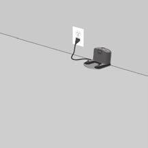 Όταν το Roomba συνδεθεί και κουμπώσει επιτυχώς, η φωτεινή ένδειξη της βάσης φόρτισης Home Base σταματά να αναβοσβήνει και ανάβει με συνεχές πράσινο χρώμα.