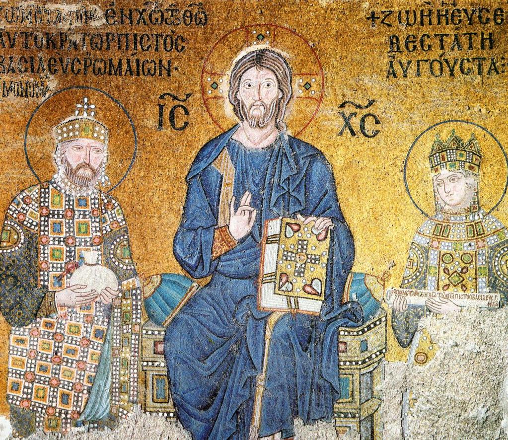 11. Ο Χριστός με τον αυτοκράτορα Κωνσταντίνο Θ Μονομάχο και την αυτοκράτειρα Ζωή, 1044.
