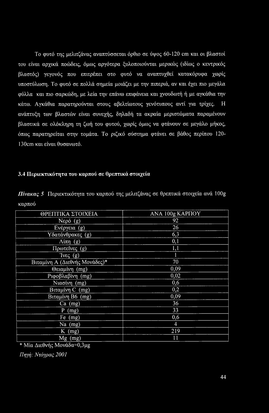 Αγκάθια παρατηρούνται στους αβελτίωτους γενότυπους αντί για τρίχες.