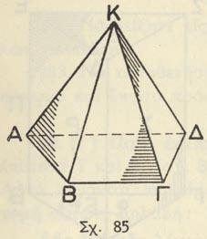Ἀσκήσεις 284. Νὰ δείξητε καὶ νὰ ἀριθμήσητε τὰς διέδρους γωνίας καὶ τὰς ἀκμὰς τῆς αἰθούσης μας. 285. Νὰ δείξητε μίαν δίεδρον γωνίαν μὲ μίαν ἕδραν τὸ πάτωμα.