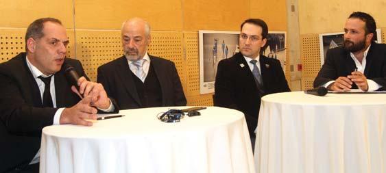Στο συνέδριο συμμετείχαν μεταξύ άλλων οι Υπουργοί Αθλητισμού της Ελλάδας και της Γεωργίας.