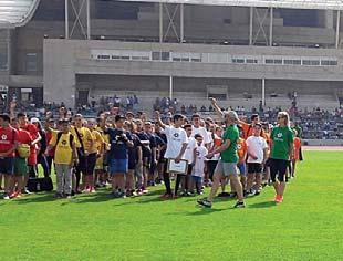 Ο Σύνδεσμος Φίλων και Συγγενών Ατόμων με Αυτισμό «Μαζί» διοργάνωσε διάφορες εκδηλώσεις μεταξύ των οποίων και η συμμετοχή παιδιών στον τελικό του Κυπέλλου ανδρών και γυναικών.
