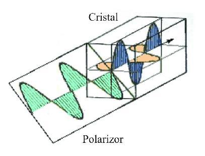 Această metodă de producere a luminii plan polarizată a fost folosită în primul rând la absorbţia selectivă în microscoape. Cel mai comun filtru folosit a fost Nicolul.