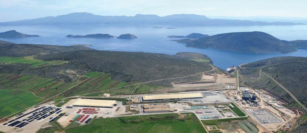 Οι εγκαταστάσεις μας Εργοστάσιο Θίσβης, Ελλάδα Μονάδες παραγωγής σωλήνων 1. ERW/HFI 5 Δυναμικότητα: 400 χιλ.