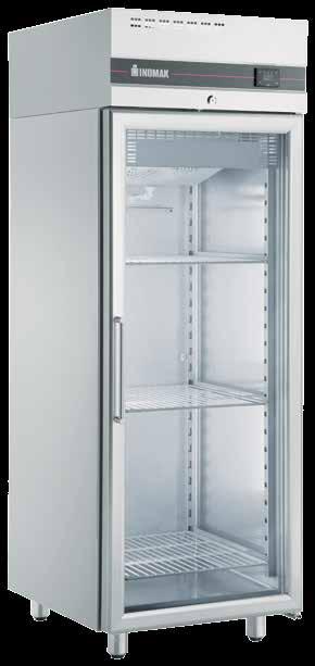 Glass Door Upright Chillers Technical Characteristics Armoires Réfrigérées Avec Portes Vitrées Caracteristiques techniques Antibacterial & anticorrosive protection on the