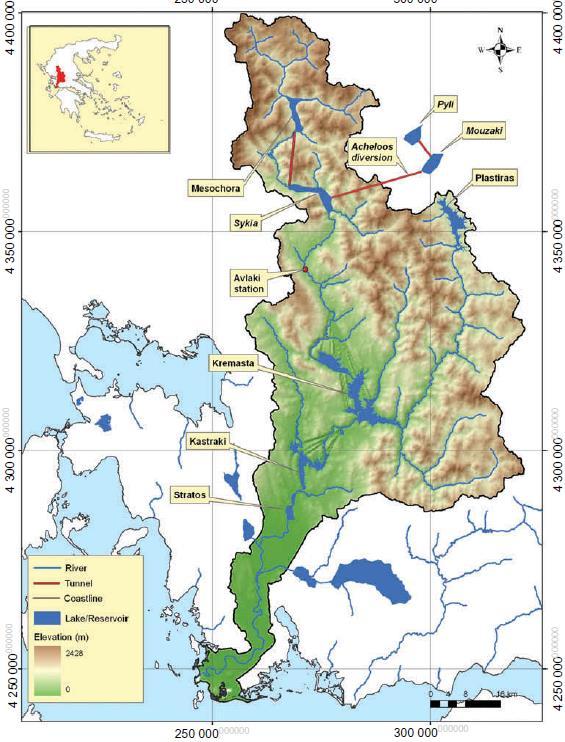 Υδροσύστημα λεκανών ποταμών Αχελώου και Πηνειού Λεκάνη ποταμού Αχελώου Σήραγγα