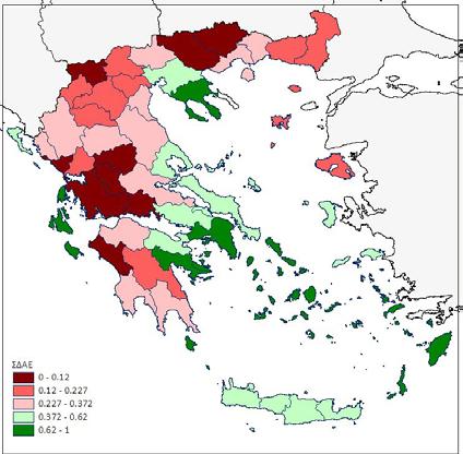 περιφερειών Ελλάδας, 2006-2010 της
