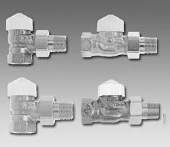 Termostatski ventili V-exakt Termostatski ventili z natančno prednastavitvijo Bela zaščitna kapa V-exakt ustreza zahtevam "posebne izdaje" prospekta 5/7 AGFW (Združenja za daljinsko ogrevanje).