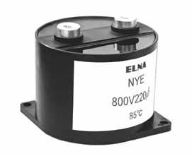 NEW NYE CAPACITORS For DC-Link Circuits Capacitors 85 C DC-LINK sed in DLink circuits, can replace electrolytic capacitor.