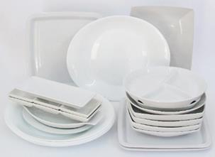 A group of (60)+(27) porcelain plates W210mm and W205mm Prov.