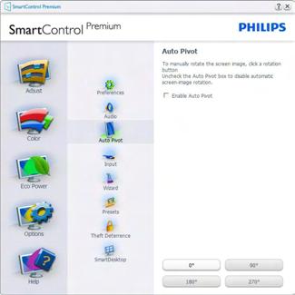 Όταν είναι απενεργοποιημένο, το SmartControl Premium δεν θα εκκινείται κατά την έναρξη και δεν θα υπάρχει στη Γραμμή Εργασιών.