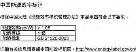 6. Κανονιστικές πληροφορίες China RoHS The People's Republic of China released a regulation called "Management Methods for Controlling Pollution by Electronic Information Products" or commonly