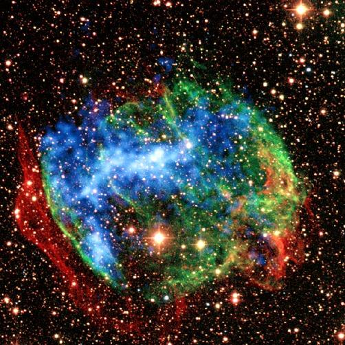 Το κατάλοιπο της έκρηξης ενός υπερκαινοφανούς (supernova) που παρατηρήθηκε από τον Γερμανό αστρονόμο Γιοχάνες Κέπλερ το 1604.