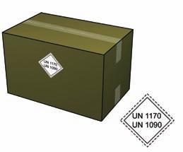 bókstöfunum UN á undan, eða með bókstöfunum LQ (bókstafirnir LQ standa fyrir Limited Quantities (takmarkað magn)).