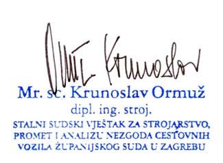 Mr.sc. Krunoslav ORMUŽ, dipl. inž. str.
