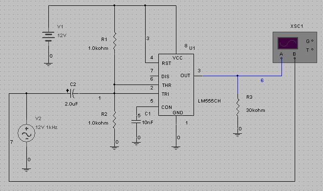 Để đơn giản, ta sẽ thiết kế mạch Schmitt Trigger đơn giản. Sau khi thực hiện xong các bước ta sẽ có mạch điện như Hình II.2 III.1.