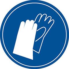 Ετικέτα Επεξήγηση Συνιστάται να φοράτε γάντια κατά το χειρισμό του δοχείου συντήρησης, της πλάκας ή του συλλέκτη μελάνης. Η ετικέτα αυτή βρίσκεται στο δοχείο συντήρησης.