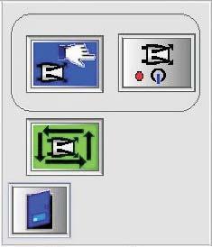 manuală Comutator pornit/oprit Comanda identificării piesei Mod automat: Sistemul de identificare a piesei trimite către icontrol numărul de identificare a