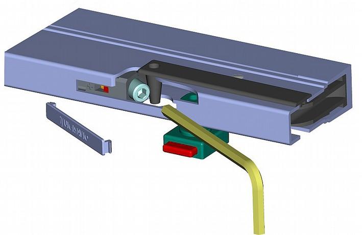 N ew to n Μηχανισμός φεγγίτη Newton F6/F7 Μεταλλικό σύστημα ασφάλισης, για εξασφάλιση ασφαλούς κλειδώματος Απλή και γρήγορη στερέωση με αυτοδιάτρητες βίδες, που επιτρέπουν την εγκατάσταση του