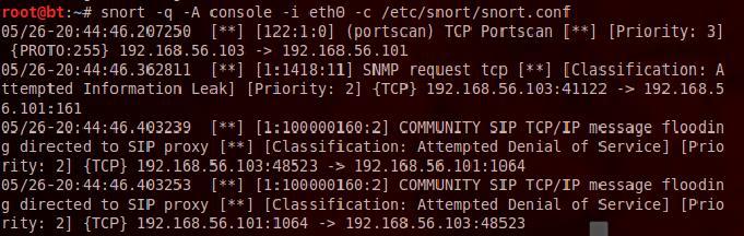 Demo εκτέλεσης Port scanning Εκτέλεση εντολής nmap -ss