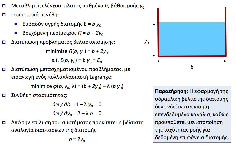 Εφαρμογή: Βέλτιστη