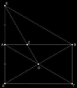 ίαι οθοώιο ΑΒ κο Ο και ΑΒ > Β, Α=2Β. Ση οκαη η ά Α (ο ο Α) αίο ηίο Ε ώ Α=ΑΕ. α) α αοί όι: i.