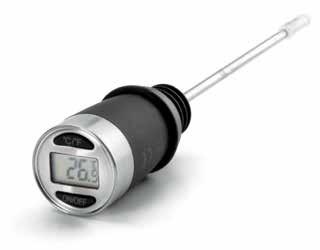 Θερμόμετρο με σπάτουλα σιλικόνης Silicone spatula with Thermometer probe L.