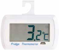 Θερμόμετρο ψηφιακό ψυγείου Digital fridge thermometer GR Αδιάβροχο ψηφιακό θερμόμετρο ψυγείου με μεγάλη ψηφιακή ευανάγνωστη οθόνη. Θερμοκρασία από -9,9 έως 49,9 C με ακρίβεια 0,1 C και απόκλιση ±1 C.