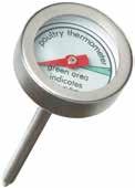 Θερμόμετρο τηγανίσματος Frying Frying thermometer GR Με οθόνη Ø50mm και ακίδα θερμοκρασίας Ø4x150mm. Θερμοκρασία 0 έως +300 C με υποδιαίρεση 10 C.