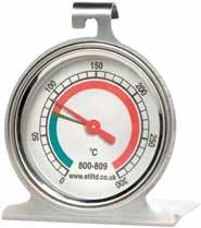 Περιγραφή Pack 800-804 Meat Dial 6,40 1 Θερμόμετρο πουλερικών MINI Poultry thermometer MINI GR Τοποθετείστε το θερμόμετρο ανάμεσα στο μπούτι και στο στήθος του πουλερικού, πριν το τοποθετήσετε στο