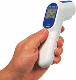 Δύο θερμόμετρα σε μια συσκευή Combo Combo infrared thermometer with foldaway penetration probe GR Μια συμπαγή μονάδα που περιλαμβάνει το κλασσικό θερμόμετρο με ακίδα και ένα θερμόμετρο infrared.