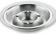 Steel 18/10 Ø 14 62941 5,00 48 Τασάκι στρογγυλό Inox 18/10 Ashtray