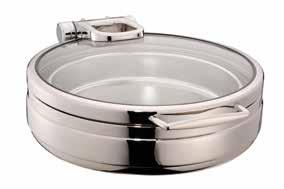 Μπαίν μαρί inox με πάτο sandwich GN1/1 Bain marie inox with sandwich bottom GN1/1 Cms. Lit. H.