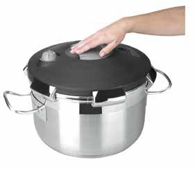 C H E F - L U X E Χύτρες ταχύτητος Pressure cookers Bloqueo Cocción Seguridad Πίεση Pressure 0.2 0.5-0.8 1.