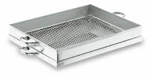 50851 103,00 1 Σουρωτήρι Inox S. Steel Colander with stand Ø Cms. H. Cms. Lts. Ref.