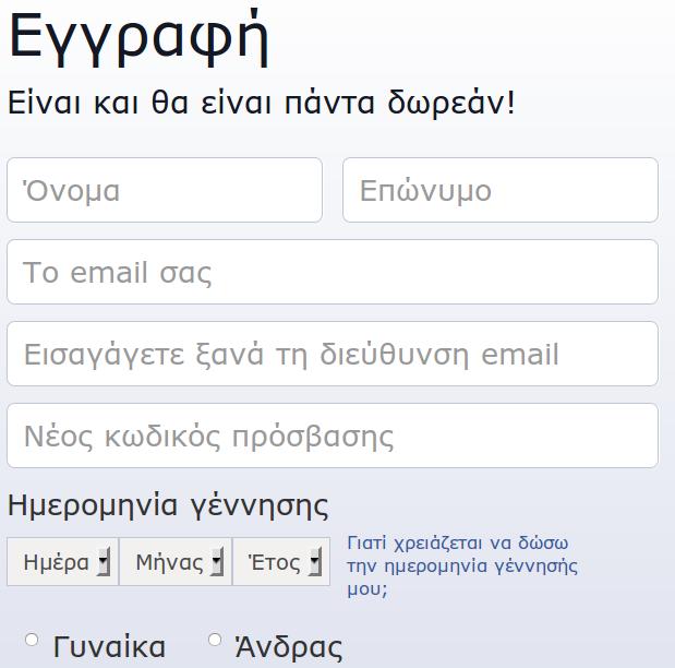 Στο facebook; Τι καταγράφεται κατά