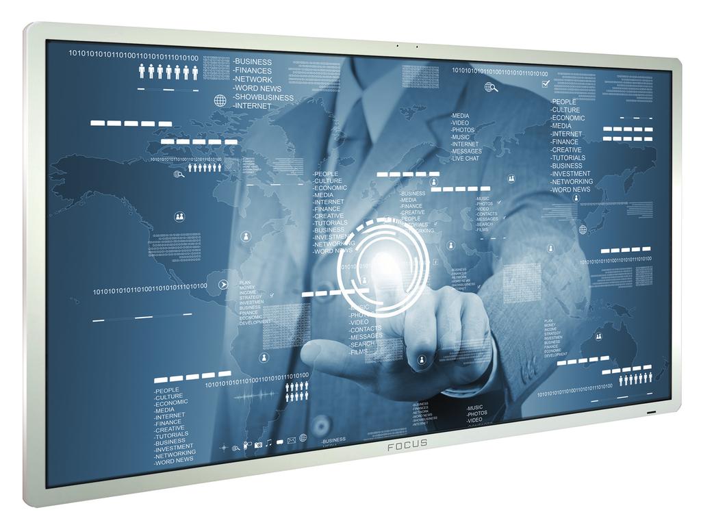 FOCUS TOUCH P10 FH Focus Touch P10 FH Οι οθόνες υψηλής ποιότητας Full H Focus Touch είναι κατάλληλες για εντατική χρήση.