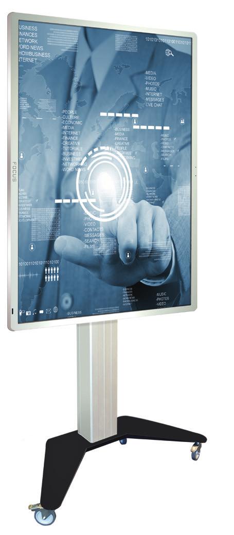 βάρος: 150 κιλά. Focus P10 Lift mit Rotationfunktion Elektrischer Lift ausgerüstet mit Umdrehungsfunktion. Integriertes Kabelmanagement. Wahlweise schwarzen oder weißen Fuß.