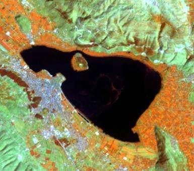 Εικόνα 13: Ψηφιακή τηλεπισκοπική απεικόνιση Landsat,