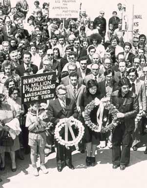 Στις 24 Απριλίου 1975, η Κύπρος έγινε η πρώτη ευρωπαϊκή χώρα (και η δεύτερη παγκοσμίως μετά την Ουρουγουάη), που αναγνώρισε την Αρμενική Γενοκτονία με το Ψήφισμα της Βουλής των Αντιπροσώπων 36/1975.