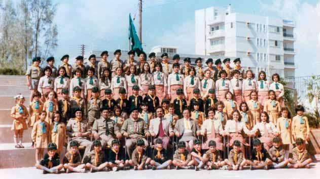 Το 4 ο Σύστημα Προσκόπων Κύπρου του Σχολείου Ναρέκ Λευκωσίας (1976). 500 ορφανά της Αρμενικής Γενοκτονίας.