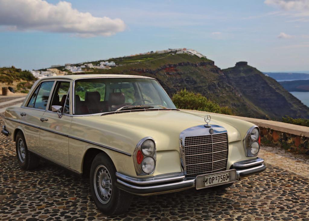 Mercedes SE-280 Americana Vintage Το αμάξι που θα επιλέξετε για την ημέρα του γάμου σας αντανακλά το στυλ